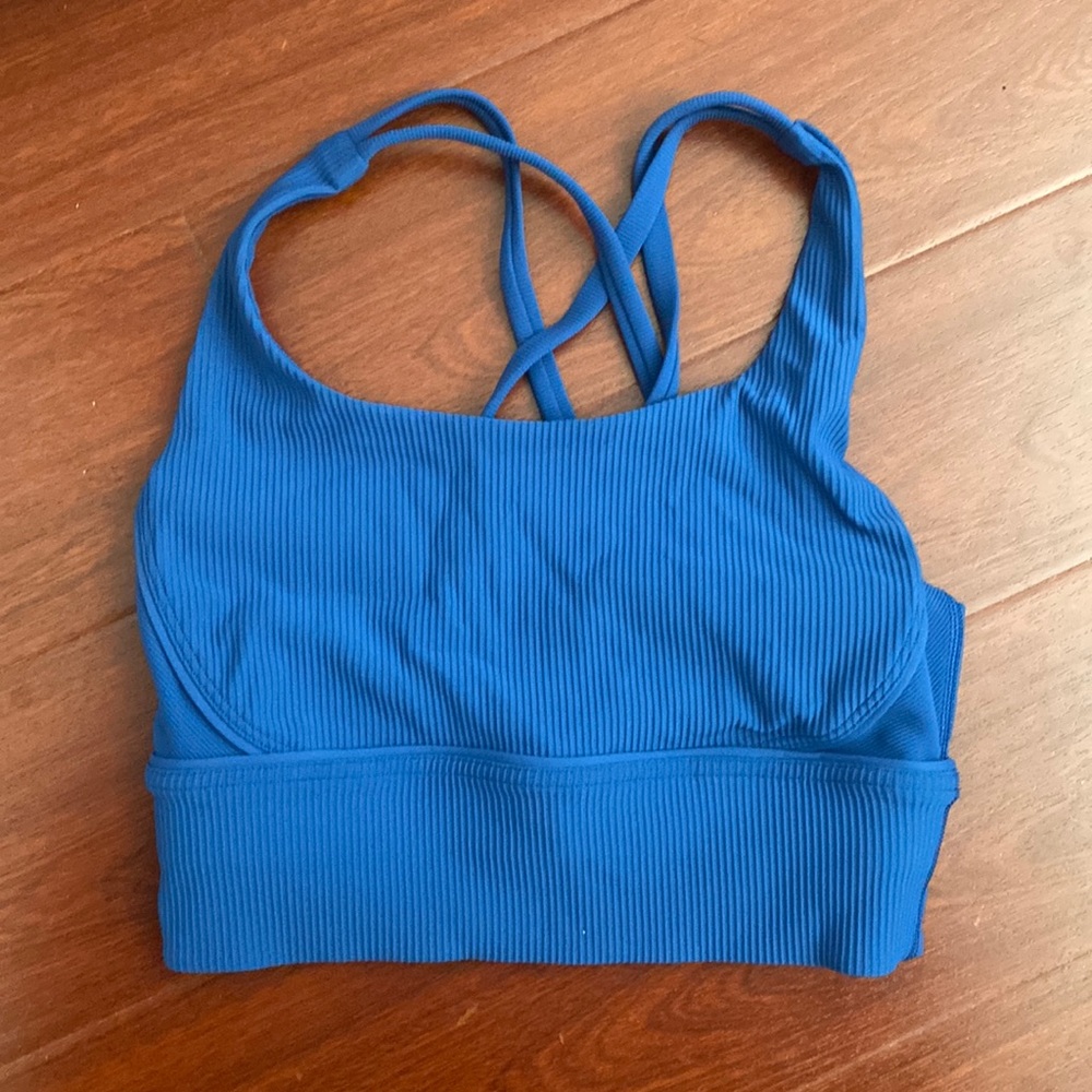 Lululemon ribbed sports bra